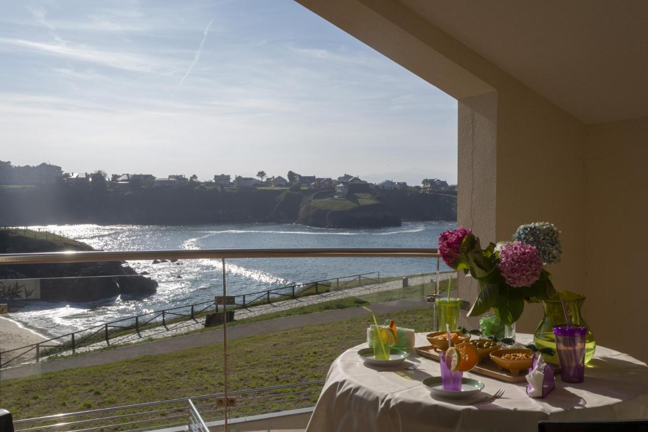 Apartamentos Turisticos Playa De Tapia Tapia De Casariego Buitenkant foto