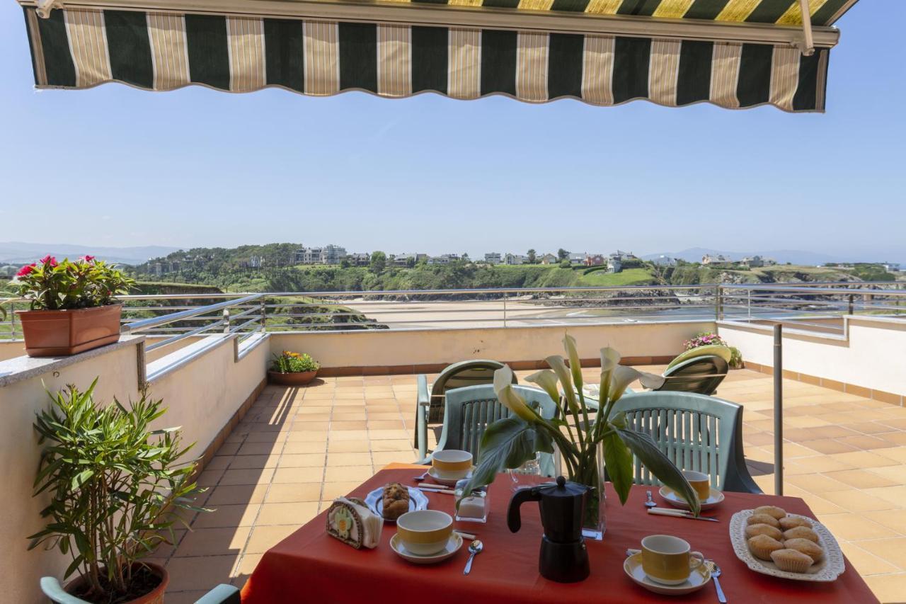 Apartamentos Turisticos Playa De Tapia Tapia De Casariego Buitenkant foto
